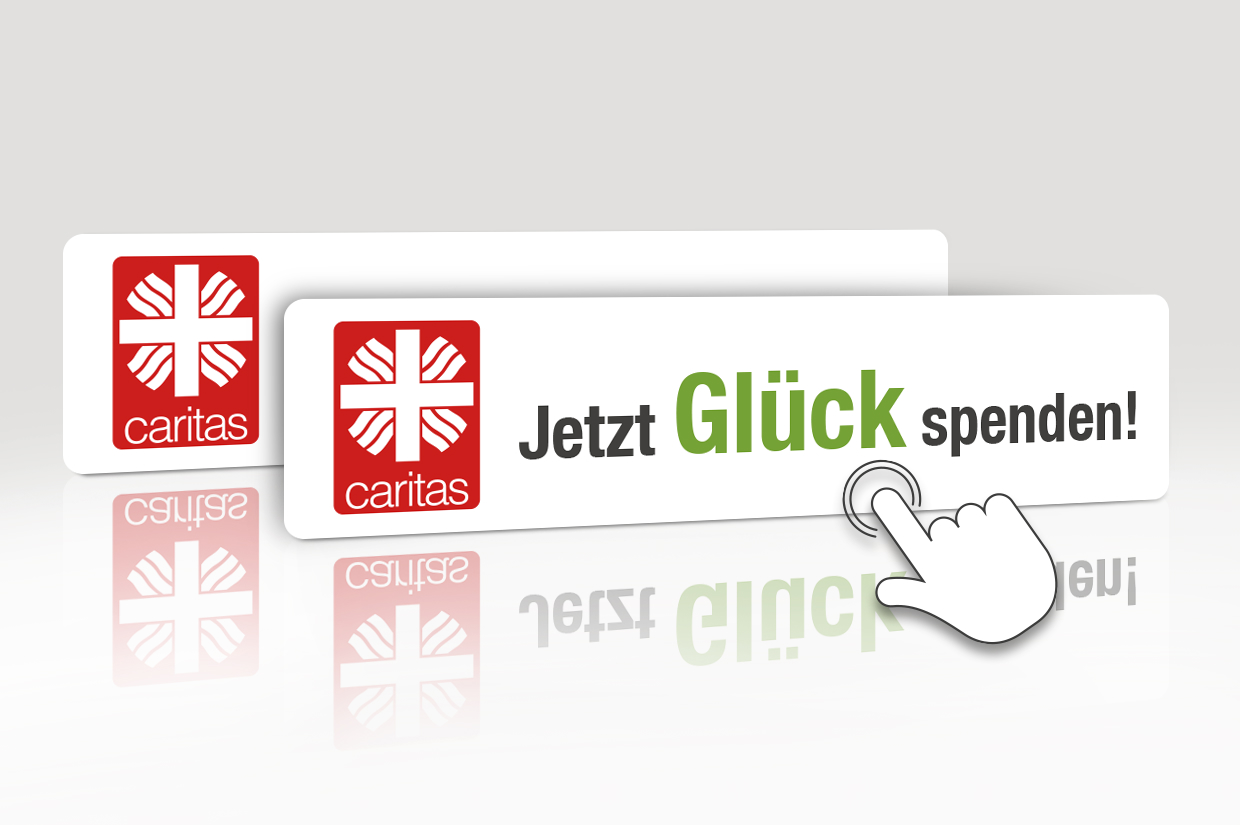 Banner Glück spenden